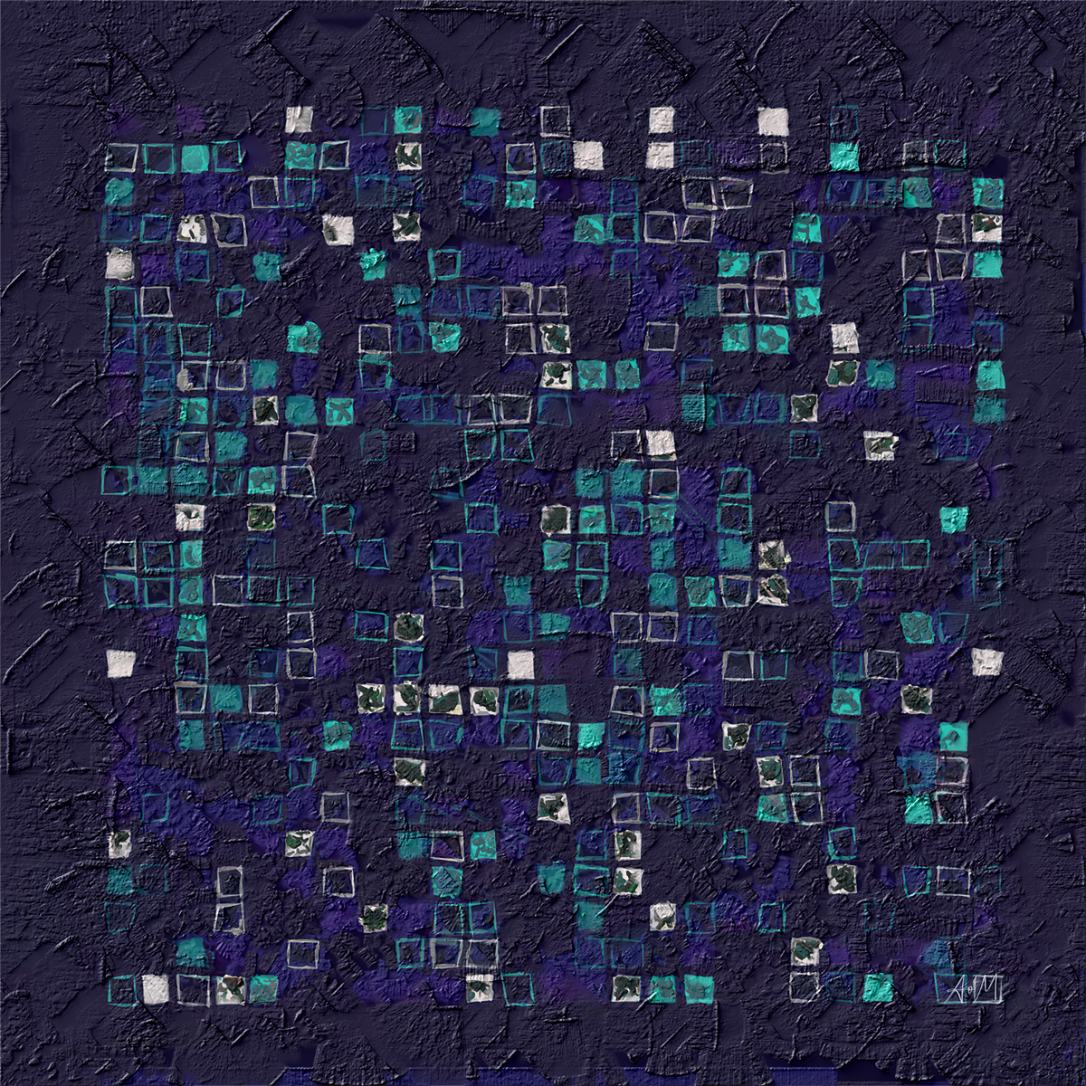 Not Square Blue
